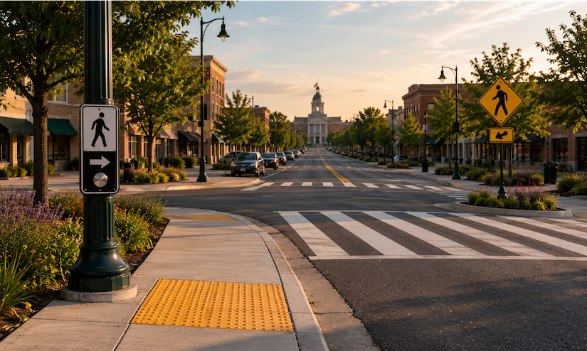 pedestrian safety land-0 image